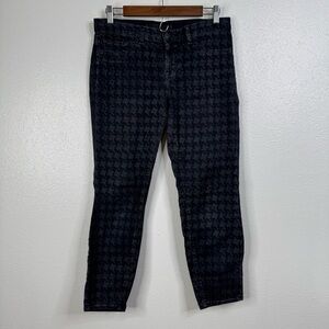 J‎ Brand Houndstooth Skinny Jeans Size 28